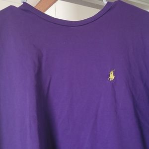 Purple, Yellow Large Polo Ralph Lauren Shirt